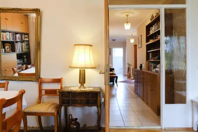 Die Bibliothek in der Ferienwohnung