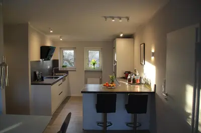 Küche/Küchenzeile in der Unterkunft Living Concept Bogenhausen