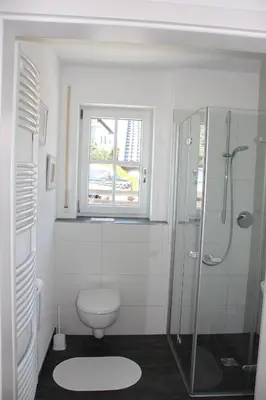 Ein Badezimmer in der Unterkunft Ferienwohnungen Rimsting am Chiemsee