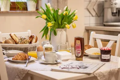 Essen in der Ferienwohnung oder in der Nähe