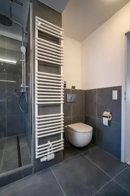 Ein Badezimmer in der Unterkunft Ferienwohnung am Starnberger See