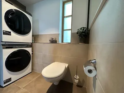 Ein Badezimmer in der Unterkunft TRULY - Viel Platz für Business & Familie - Modern, Garage, Fahrstuhl