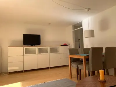 TV/Unterhaltungsangebot in der Unterkunft München Giesing – Möblierte Ferienwohnung