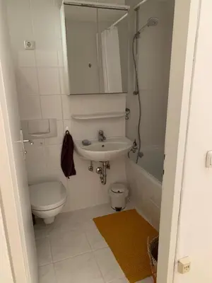 Ein Badezimmer in der Unterkunft München Giesing – Möblierte Ferienwohnung
