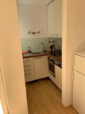 Küche/Küchenzeile in der Unterkunft München Giesing – Möblierte Ferienwohnung