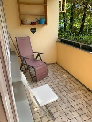 Ein Balkon oder eine Terrasse in der Unterkunft München Giesing – Möblierte Ferienwohnung