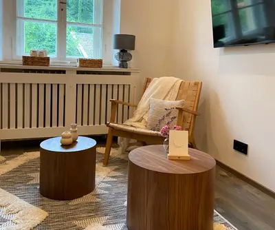 TV/Unterhaltungsangebot in der Unterkunft ciao-aschau Haus zur Burg FeWo Bergfest Ap110