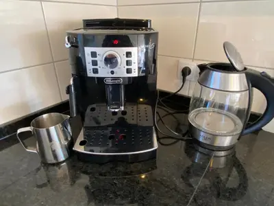 Kaffee-/Teezubehör in der Unterkunft Villa Herzland Allgäu mit großem Garten und gemütlichem Kaminfeuer inklusive KÖNIGSCARD, Skipass, Bergbahn, Therme inkl