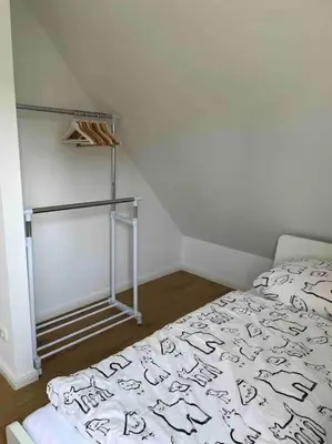 Ein Bett oder Betten in einem Zimmer der Unterkunft Messe- Augsburg- Legoland Günzburg - 6 Personen