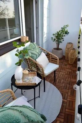 Ein Sitzbereich in der Unterkunft Stilvolle 3-Zimmer Wohnung in Ingolstadt mit Balkon und guter Autobahnanbindung