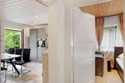 Küche/Küchenzeile in der Unterkunft Alpina Haus