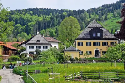 Naturlandschaft in der Nähe der Ferienwohnung