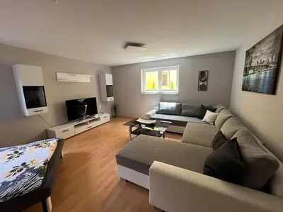 TV/Unterhaltungsangebot in der Unterkunft Großzügige Ferienwohnung im Oberland