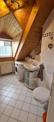 Ein Badezimmer in der Unterkunft Apartment am Ammersee