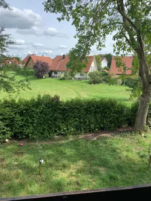 Ein Garten an der Unterkunft Maya