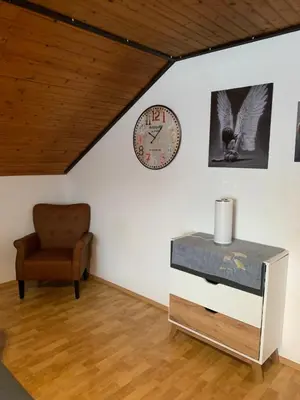 Ein Sitzbereich in der Unterkunft Maya