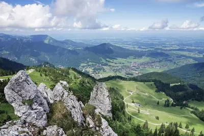 Naturlandschaft in der Nähe der Ferienwohnung