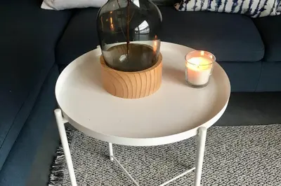 Ein Sitzbereich in der Unterkunft KampenZeit Loft mit traumhaftem Panoramablick