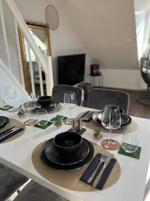 TV/Unterhaltungsangebot in der Unterkunft Moderne Galerie-Wohnung! Zentral-A8-B17 WIFI