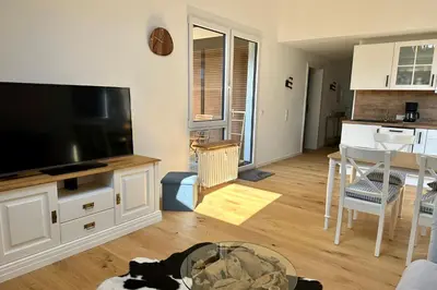 TV/Unterhaltungsangebot in der Unterkunft Apartment Sonnenschwan - Neurenoviert, zentrumsnah und ruhig