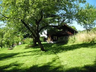 Ein Garten an der Unterkunft Berghütterl - Ferienhaus Ingerlhof