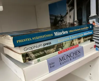 Die Bibliothek in der Ferienwohnung