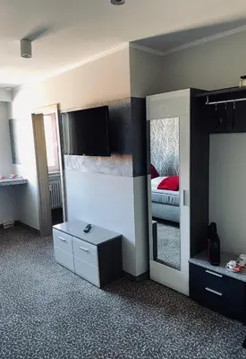 Ein Bett oder Betten in einem Zimmer der Unterkunft Ahorn-Zimmervermietung