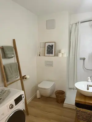 Ein Badezimmer in der Unterkunft Amselnest - b42499