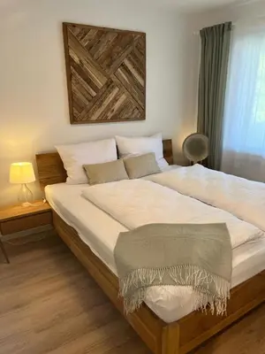 Ein Bett oder Betten in einem Zimmer der Unterkunft Amselnest - b42499