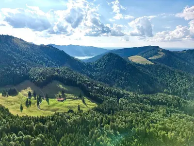 Naturlandschaft in der Nähe der Ferienwohnung