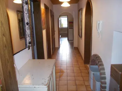 Ein Sitzbereich in der Unterkunft XXL apartment, 10 beds, 4 sleep-rooms, 140qm, 2 WC, 2 shower &&