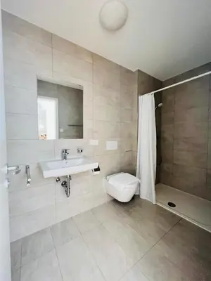 Ein Badezimmer in der Unterkunft Hubertus Terrace&Garden Apartment