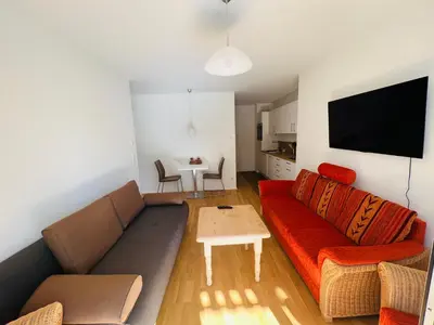 TV/Unterhaltungsangebot in der Unterkunft Hubertus Terrace&Garden Apartment