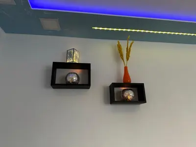 Grundriss der Unterkunft Modern Apartments Neuburg P - TOP - 2 Zimmer, Komfort, Balkon, Wi-Fi, Smart TV, Große Dusche, Küche