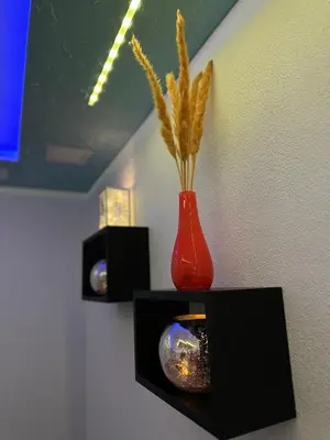 Grundriss der Unterkunft Modern Apartments Neuburg P - TOP - 2 Zimmer, Komfort, Balkon, Wi-Fi, Smart TV, Große Dusche, Küche