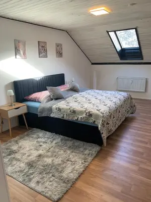 Ein Bett oder Betten in einem Zimmer der Unterkunft Emy