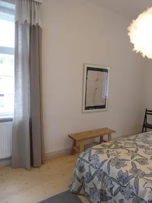 Ein Bett oder Betten in einem Zimmer der Unterkunft Alte Villa