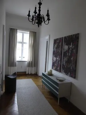 Ein Bett oder Betten in einem Zimmer der Unterkunft Alte Villa