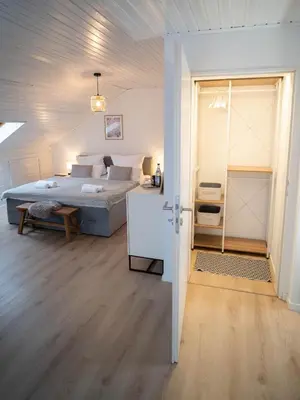 Ein Bett oder Betten in einem Zimmer der Unterkunft COZY&RELAX APARTMENT-Balkon Küche Parkplatz WIFI Netflix