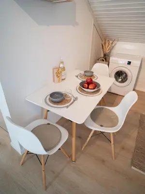 Grundriss der Unterkunft COZY&RELAX APARTMENT-Balkon Küche Parkplatz WIFI Netflix