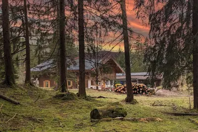 Naturlandschaft in der Nähe der Ferienwohnung