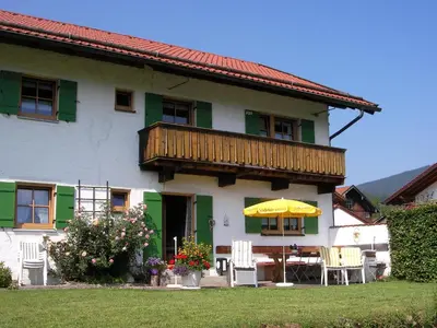 Das Gebäude in dem sich die Pension befindet