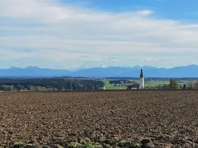 Naturlandschaft in der Nähe der Ferienwohnung