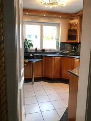 Küche/Küchenzeile in der Unterkunft Luxuriöses Haus in München