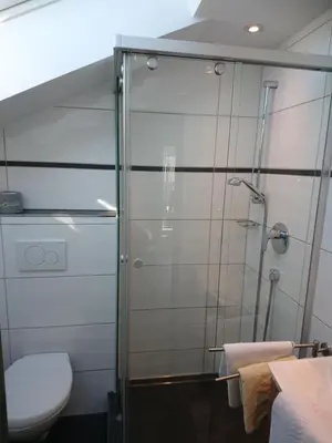 Ein Badezimmer in der Unterkunft Gästehaus Sonnleit`n