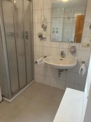 Ein Badezimmer in der Unterkunft Kaiserreich