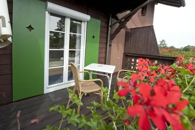 Ein Garten an der Unterkunft Hotel Wittelsbacher Hof
