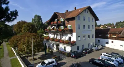 Das Gebäude in dem sich das Hotel befindet