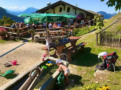 Naturlandschaft in der Nähe der Ferienwohnung