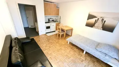 Grundriss der Unterkunft Schwabing Studio with Garden Views